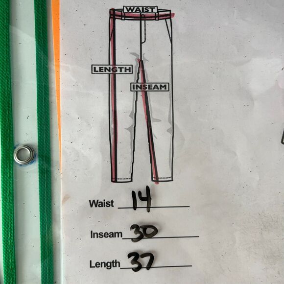 William Rast Black Junior 27 Zip Pocket Ankle Jane Skinny Jeans Biker Cyber Punk - Picture 7 of 7